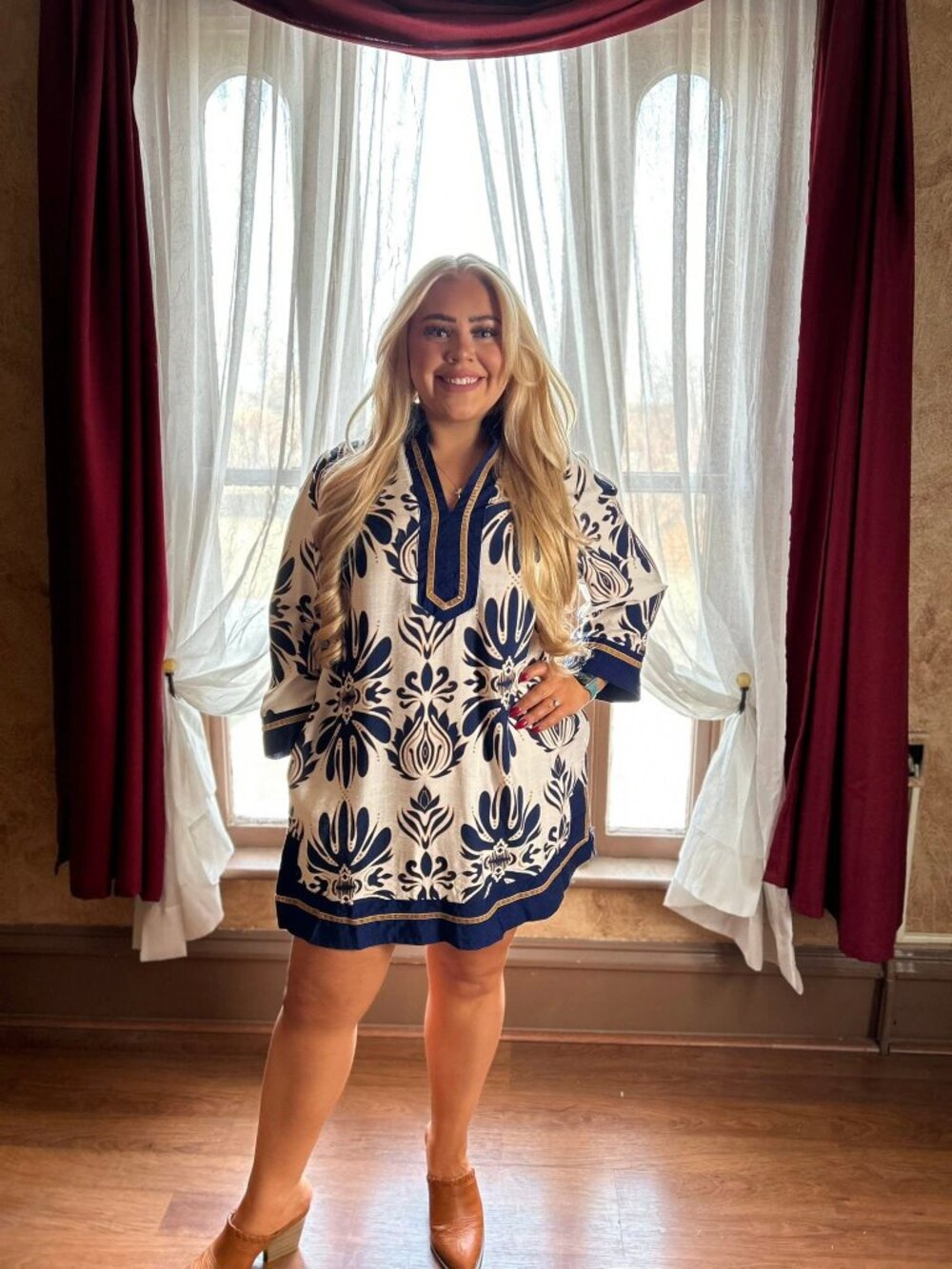 Umgee Midi Dress